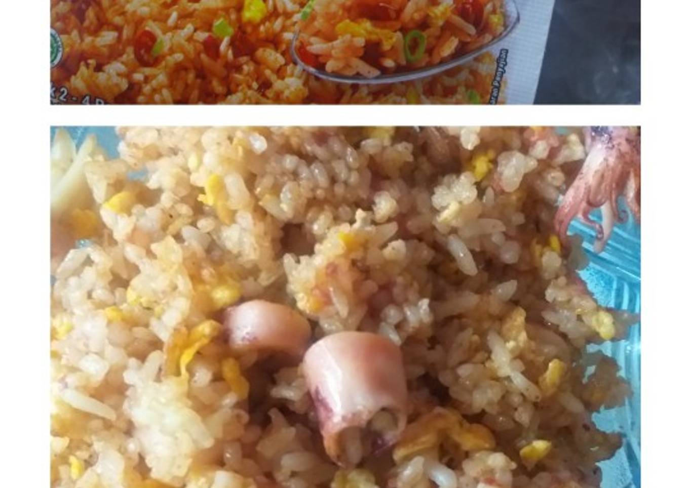 Nasi Goreng ft Bumbu Sajiku (rasa Pedas)
