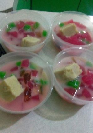 Foto resep Es Jelly Durian