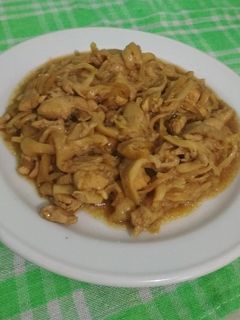 Foto resep Oseng Ayam Jamur Tiram Kecap