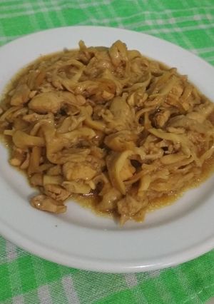 Foto resep Oseng Ayam Jamur Tiram Kecap