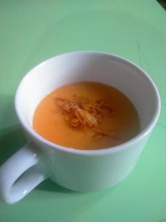 Foto resep Sup wortel tomat ayam MPASI bayi 7 bulan