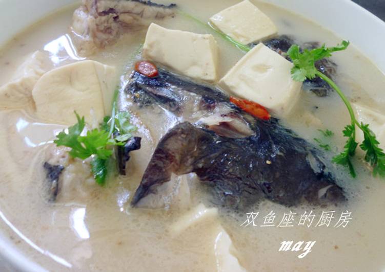 超美味魚頭豆腐湯食譜by 雙魚座的廚房 Cookpad