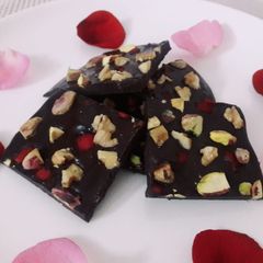 A picture of Dark Chocolate Bark.