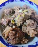 Diềm bò kho gừng