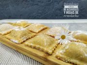 Una foto de pasta alcachofa