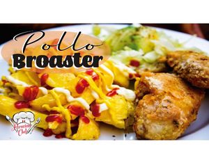 Una foto de Pollo broaster