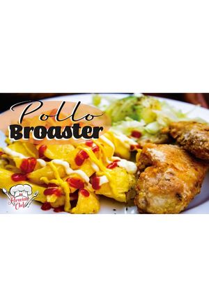 Una foto de Pollo broaster