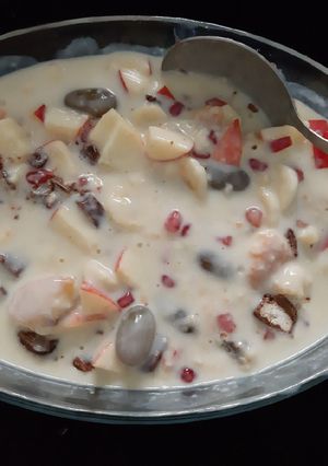 A picture of Fruit cream.