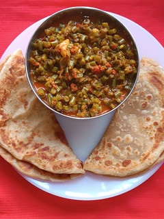 A picture of French Beans or Posho Subji.