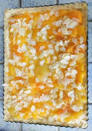 Une photo de Tartelette abricot/amande