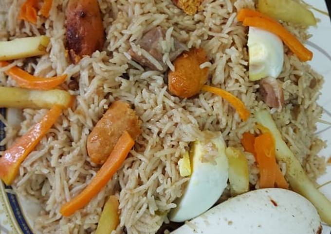 Steps to Make Super Quick Homemade Royal mixed pulao