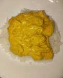 Curry de "no pollo" (receta vegana)