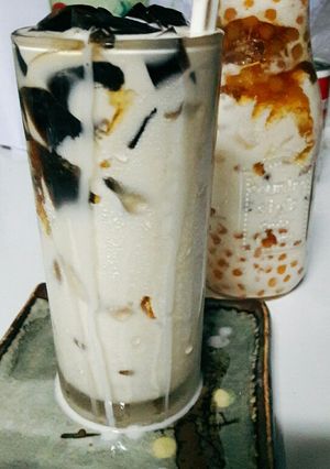 รูปของ เฉาก๊วยคาราเมลนมสด