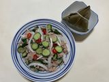 涼拌小黃瓜洋蔥鮪魚