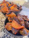 Peppered fried meat