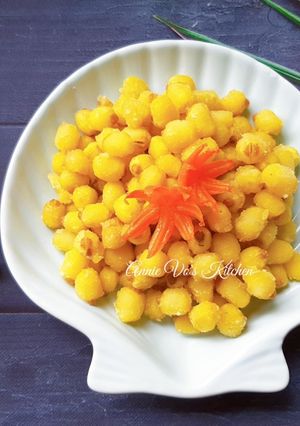 Hình của món Mứt hạt sen.