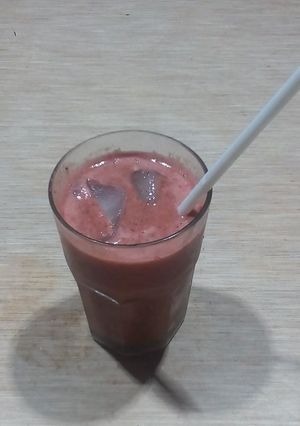 Una foto de Jugo de maracuyá con avena
