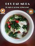 Dou Pak Muda Tumis Daging Cincang