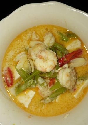 Foto resep Sayur Buncis Tahu Udang santan A La Ku
