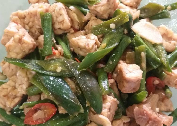 Resep 40.Oreg basah cabe hijau, Lezat