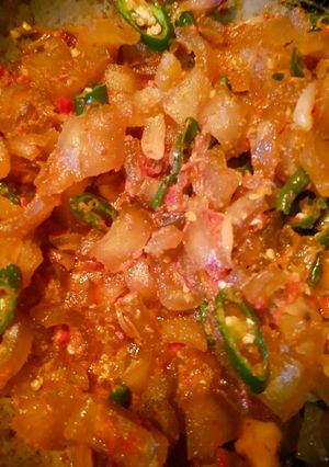 Foto resep Kikil sapi pedas manis
