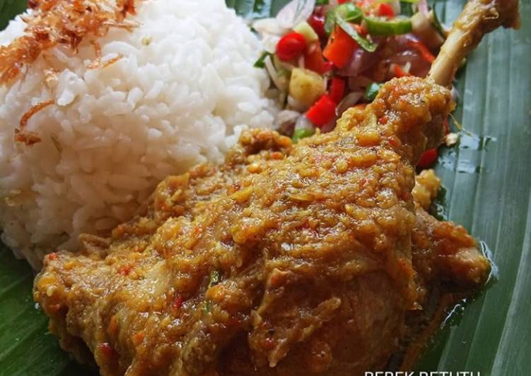 Resep Bebek Betutu Presto Bikin Ngiler