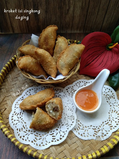 Foto resep Kroket isi singkong daging