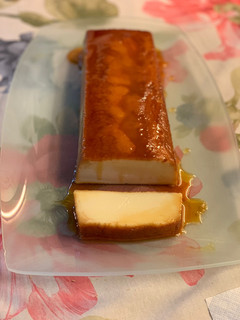 Una foto de Pudding de queso