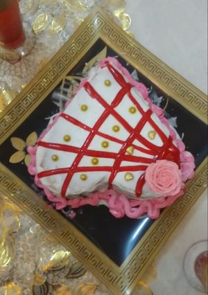 صورة لوصفة كيكة اسفنجيه