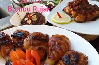 Resep 💥 Ayam Panggang sambal Bumbu Rujak 💥 Yang Enak Banget