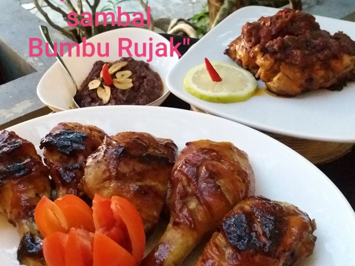 Resep 💥 Ayam Panggang sambal Bumbu Rujak 💥 Irit Untuk Jualan