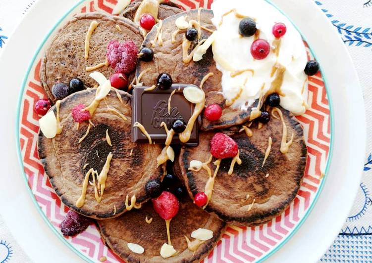 Panquecas de Chocolate