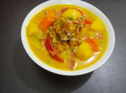 Gambar soto daging babi