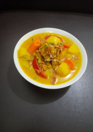 Foto resep Soto Tangkar Betawi, Jesslyn Orlane Hangatnya Bikin Rindu