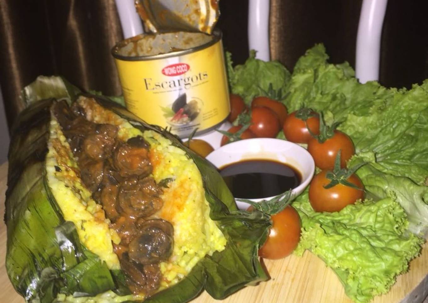 Roasted Rice With Escargots Wong Coco