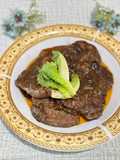 225. Beef Steak With Mushroom and Blackpaper Sauce