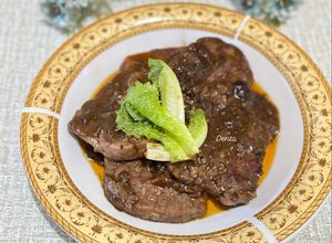 Foto resep 225. Beef Steak With Mushroom and Blackpaper Sauce