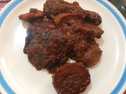 Una foto de pollo habanero