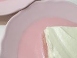كيكه الحليب بالورد