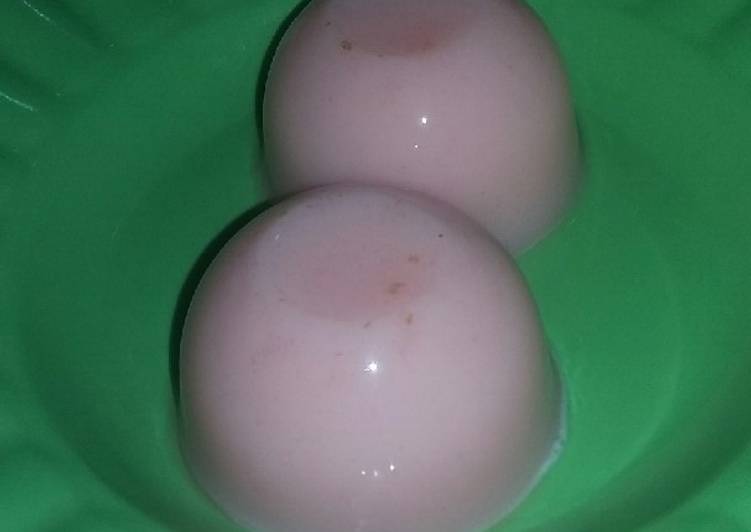 Resep Puding susu strobery | Langkah Membuat Puding susu strobery Yang Enak Banget