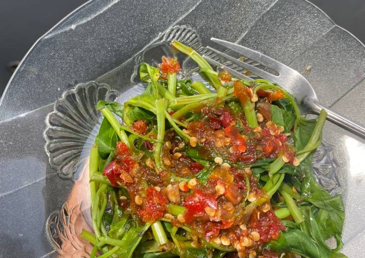 Resep Rujak kangkung, Sempurna