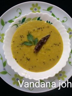 नारियल दाल तड़का रेसिपी मुख्य फोटो