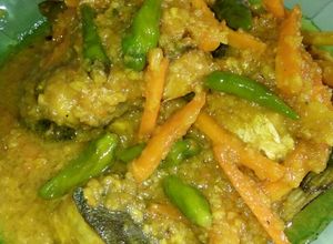 Foto resep Ikan jambaal vs ikan tunul bumbu kuning