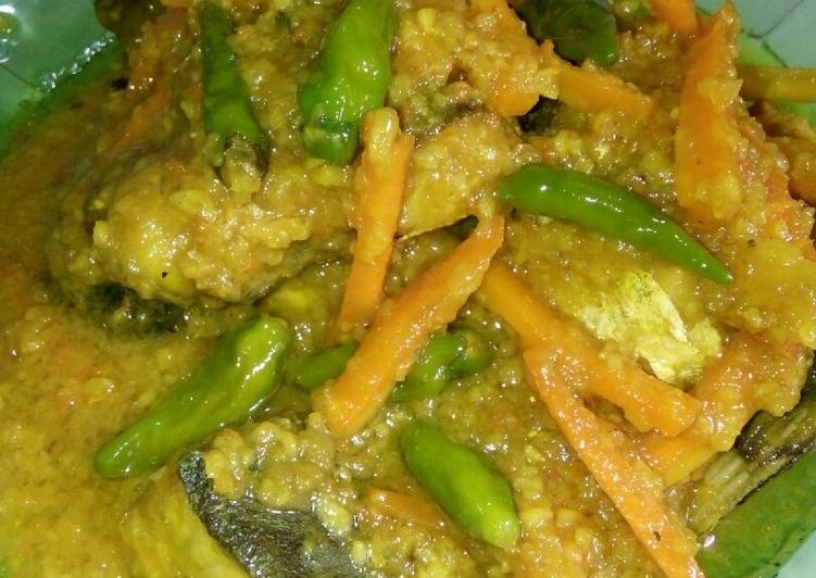 Resep Ikan jambaal vs ikan tunul bumbu kuning Anti Gagal