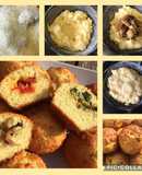 152 • Muffin di ricotta salati ripieni di verdure