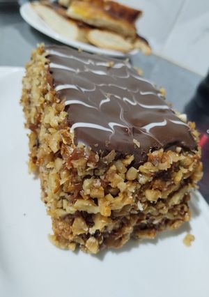 Una foto de Milhojas con dulce de leche!