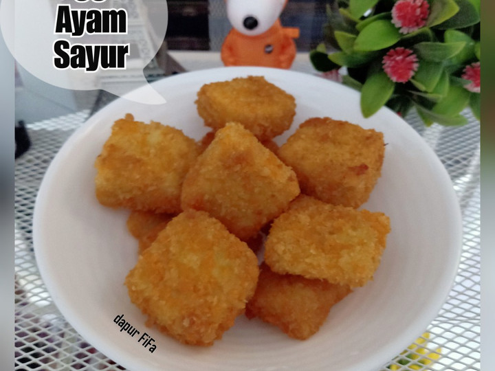 Resep Nugget Ayam Sayur Anti Gagal