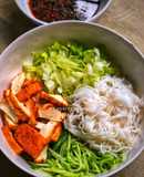 Bún Nước Tương Dã Chiến (Chay)