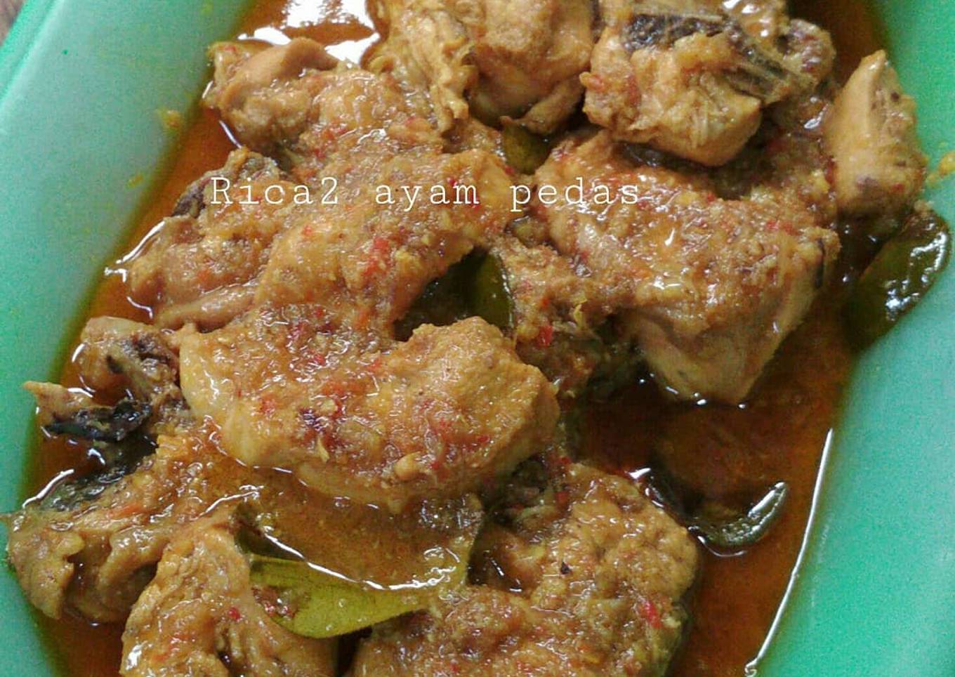 Rica-rica ayam pedas #BikinRamadanBerkesan