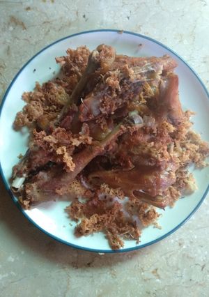 Foto resep Ayam goreng santan kremes